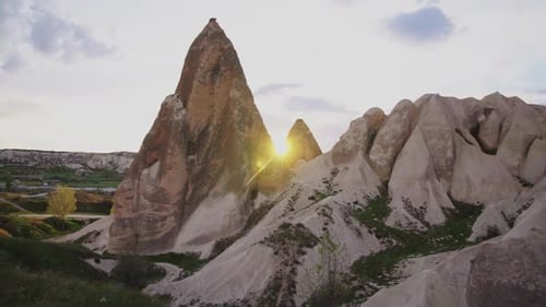 Sunset in Cappadocia, Turkey