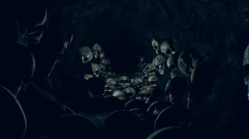 Halloween Skull Cave Hd
