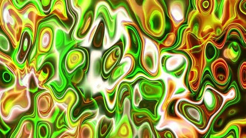 Abstract Fluid Glowing Colors Motion Background Loop