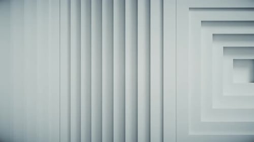 Patrón abstracto de cuadrados con efecto de compensación