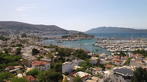 Luftaufnahme von Bodrum.