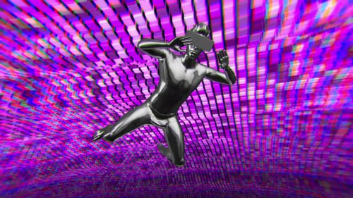 Schwimmen in Metaverse