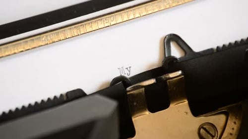 Typing the Expression My New Life