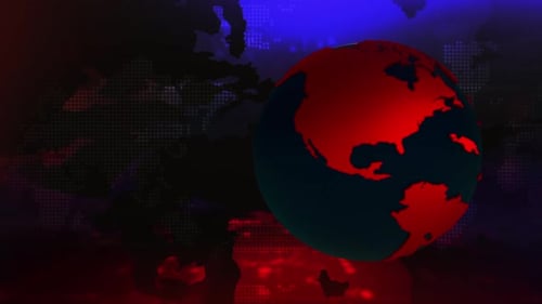 Broadcast News Background Loop