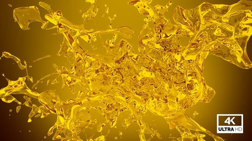 Cooking Oil Jet Stream Splash V3