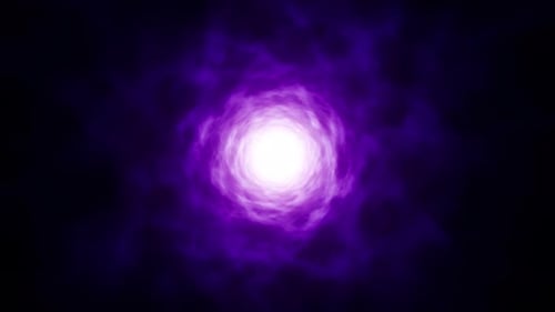 Abstract Purple Energy Vortex Loop Background