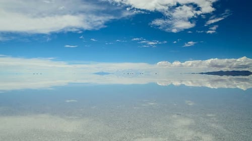 Vista panorámica en el Salar De Uyuni