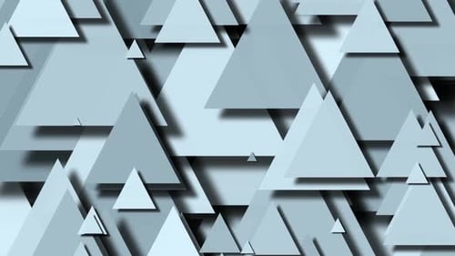 Abstract Geometric Triangles Moving Background Loop