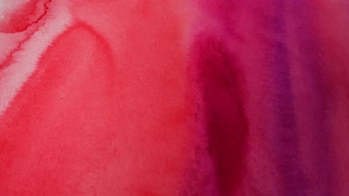 Vibrant Red and Purple Abstract Watercolor Background
