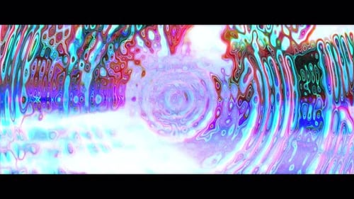 Dynamic Fluid Glitch Abstract Motion Background