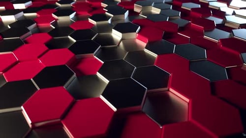 Hexagons Hintergrund 1
