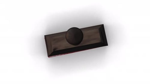 Approved Rubber Stamp Text Reveal Animation