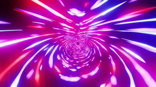 Neon Fireworks Background Vj Loop HD