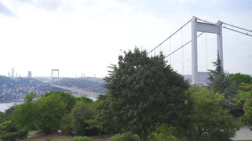 Istanbul Bosphorus bridge.
