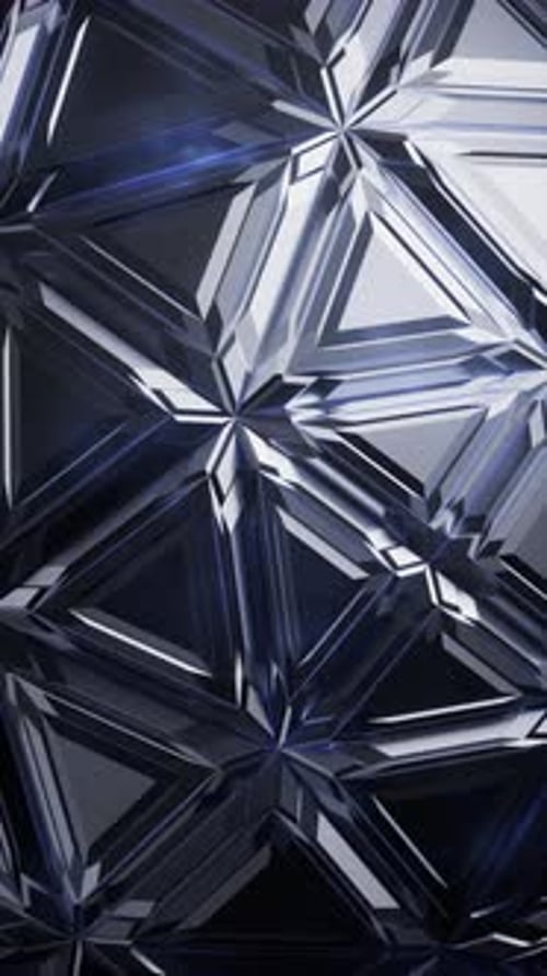 Geometria abstrata em forma de triângulo