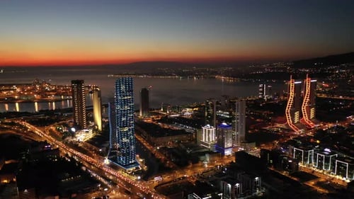 Izmir skyline