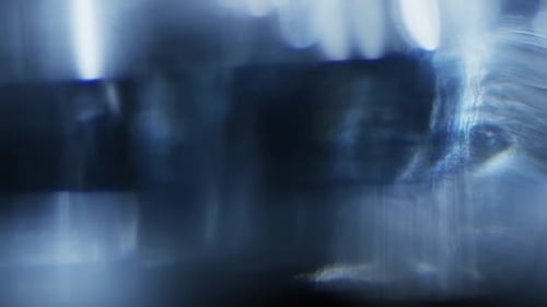 Abstract Light Refraction Patterns Creates a Dreamy Background