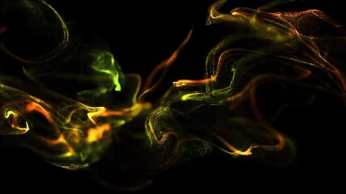 Hintergrundschleife epischer Partikel