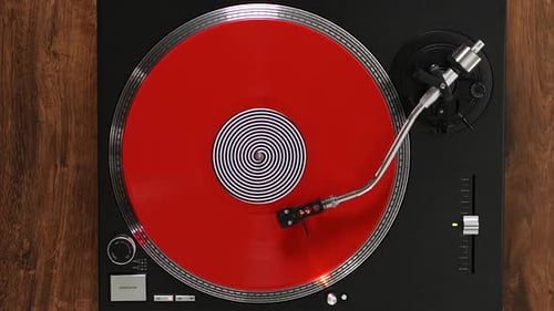 Red Vinyl Disc