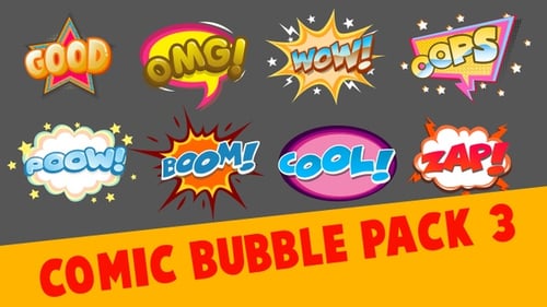 Comic-Blasen Pack