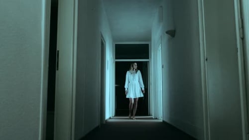 Vintage Woman in an old Horror House