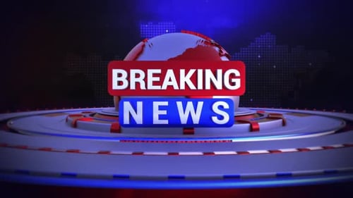 3D Breaking News Broadcast Opener