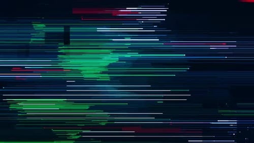 Abstract Background Glitch Technology Or Digital Concept