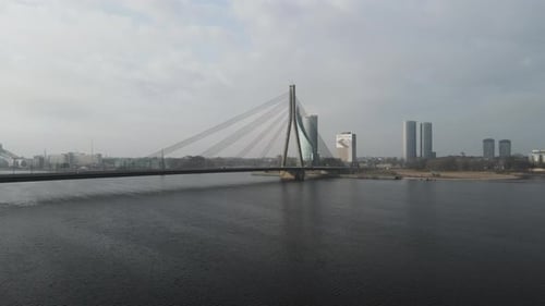 Panorama der Rigaer Brücke