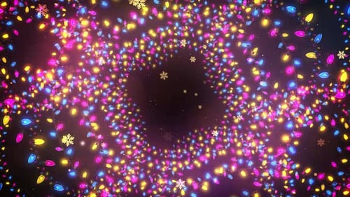 Colorful Sparkling Lights