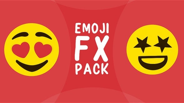Hand-Drawn Animated Emoji Expressions Pack, Elements Motion Graphics ft ...