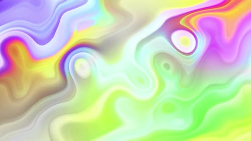 Vibrant Abstract Fluid Color Swirl Background