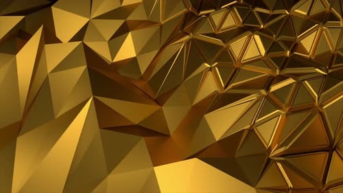Abstract Gold Background