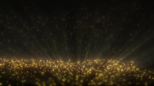 Glitter Particles Field