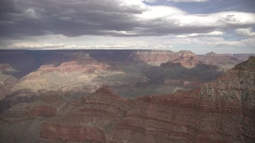 Panoramic view of the Grand Canyon
