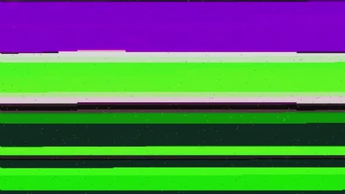 Vibrant Glitch Digital Noise Data Corrupted Effect