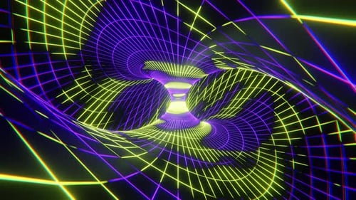 Spiral Bending Psychedelic Loop