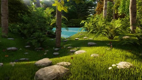Lake In The Forest