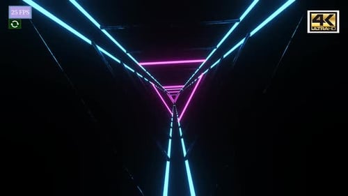 Luz de neón Motion Vj F7 4K
