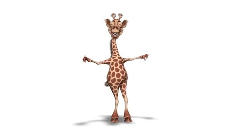 Cartoon-Giraffen-Kit-Loops
