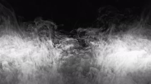 Smoke Background Spooky Mist White Steam Black