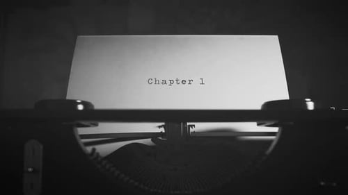 Vintage Typewriter Animation Reveals Chapter Title
