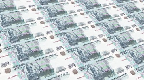 Russia Money /1000 Russian Ruble 4K
