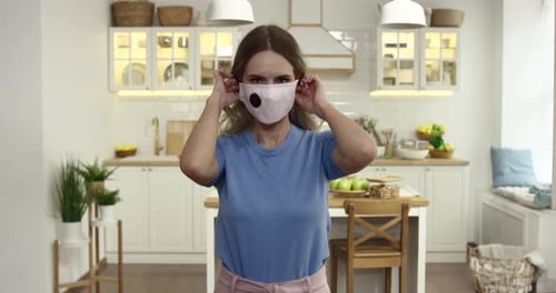 Putting Protecting Mask On to Stop the Pandemic