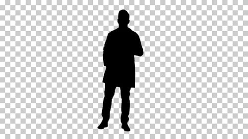 Silhouette Doctor , Alpha Channel
