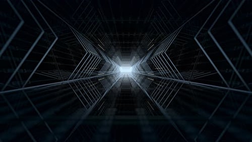 Dunkler Tunnelhintergrund