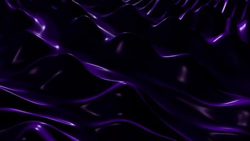 Abstract Purple Fluid Waves Seamless Looping Background