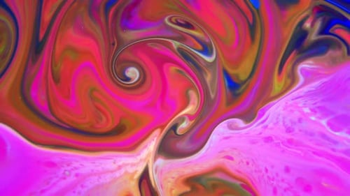 Surface Moving Colours Surface Liquid Paint Texture