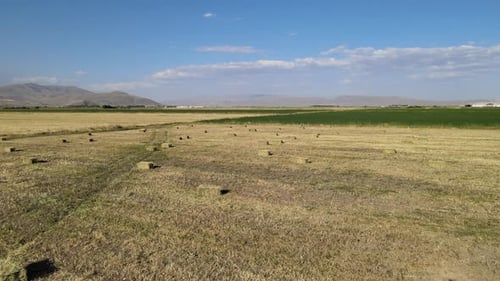 Luftstrohballen