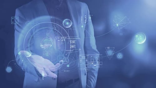 Holographic DNA and Scientific Data Display for Technology Concepts