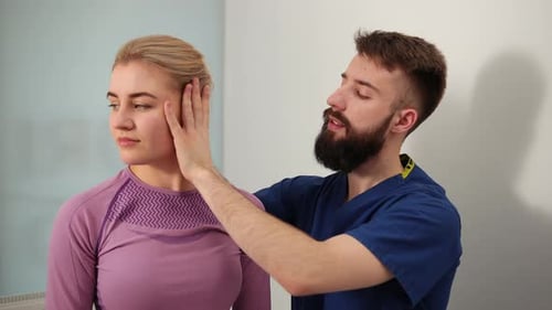 Osteopathie Alternative Medizin Schmerzlinderung Konzept